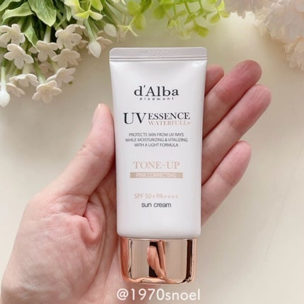 ウォータフルトーンアップサンクリーム/ダルバ/日焼け止めクリームを使ったクチコミ(2枚目)