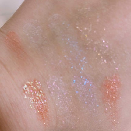 ホログラム グリッター アイ パレット/espoir/アイシャドウパレットを使ったクチコミ(3枚目)