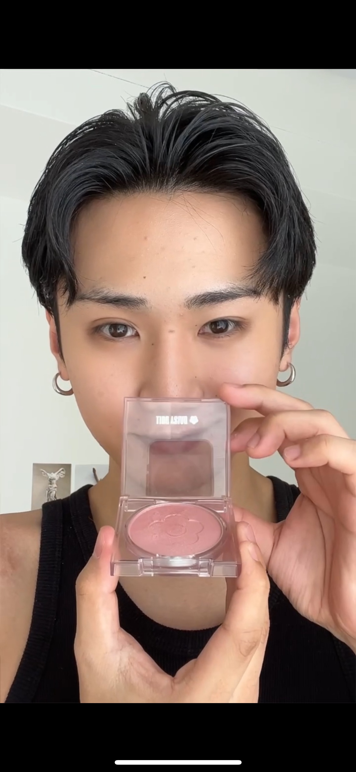 デイジードール パウダー ブラッシュ ブルーム/DAISY DOLL by MARY QUANT/パウダーチークを使ったクチコミ（1枚目）