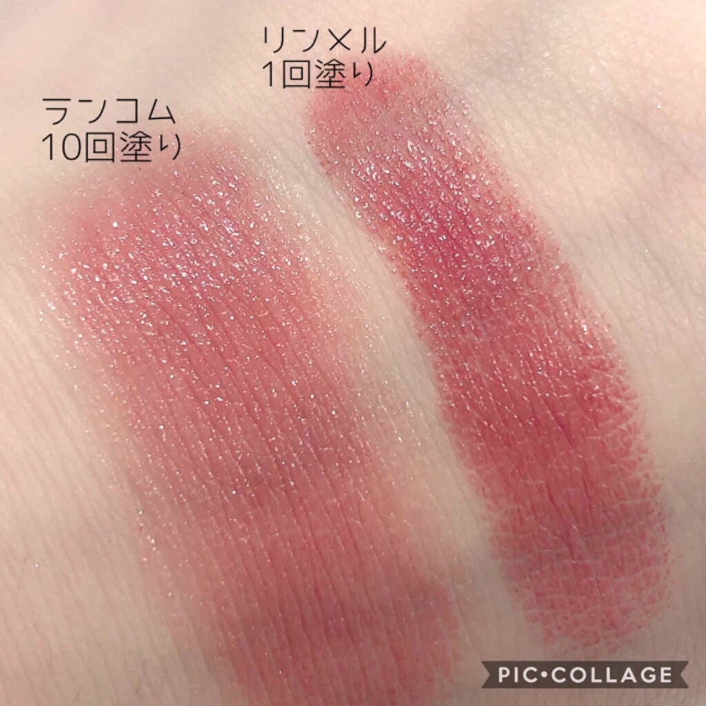 ラプソリュ マドモワゼルシャイン/LANCOME/口紅を使ったクチコミ(3枚目)