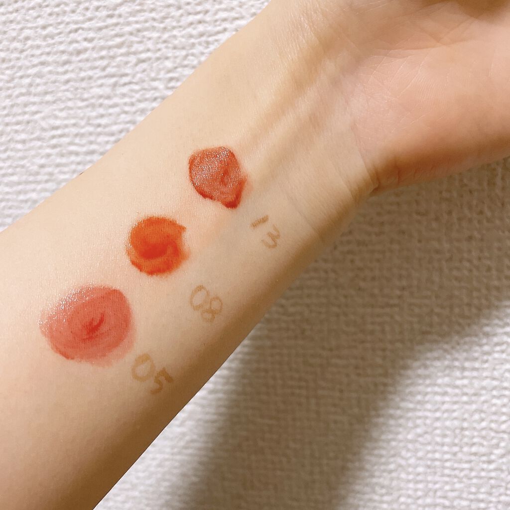 ジューシーラスティングティント/rom&nd/リップティントを使ったクチコミ（1枚目）