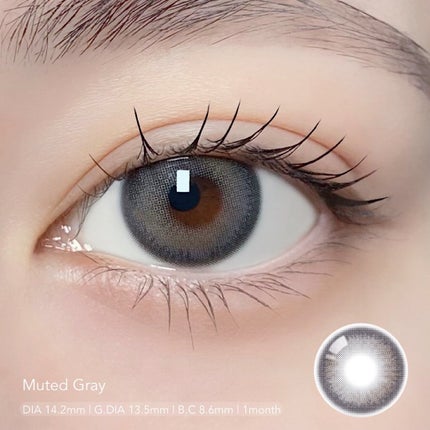 ミューテッド/OLOLA/カラーコンタクトレンズを使ったクチコミ(5枚目)