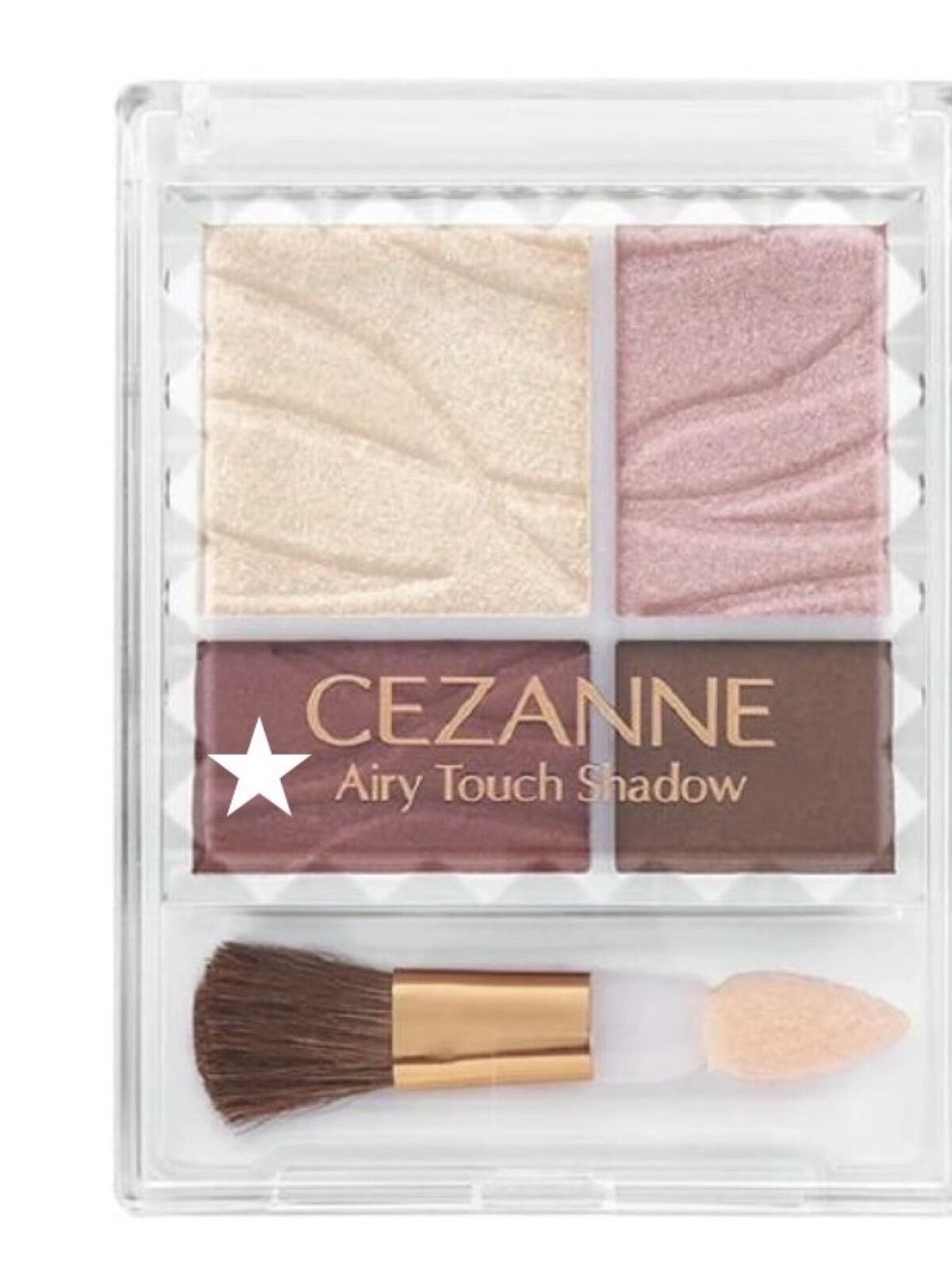 エアリータッチシャドウ/CEZANNE/アイシャドウパレットを使ったクチコミ（1枚目）