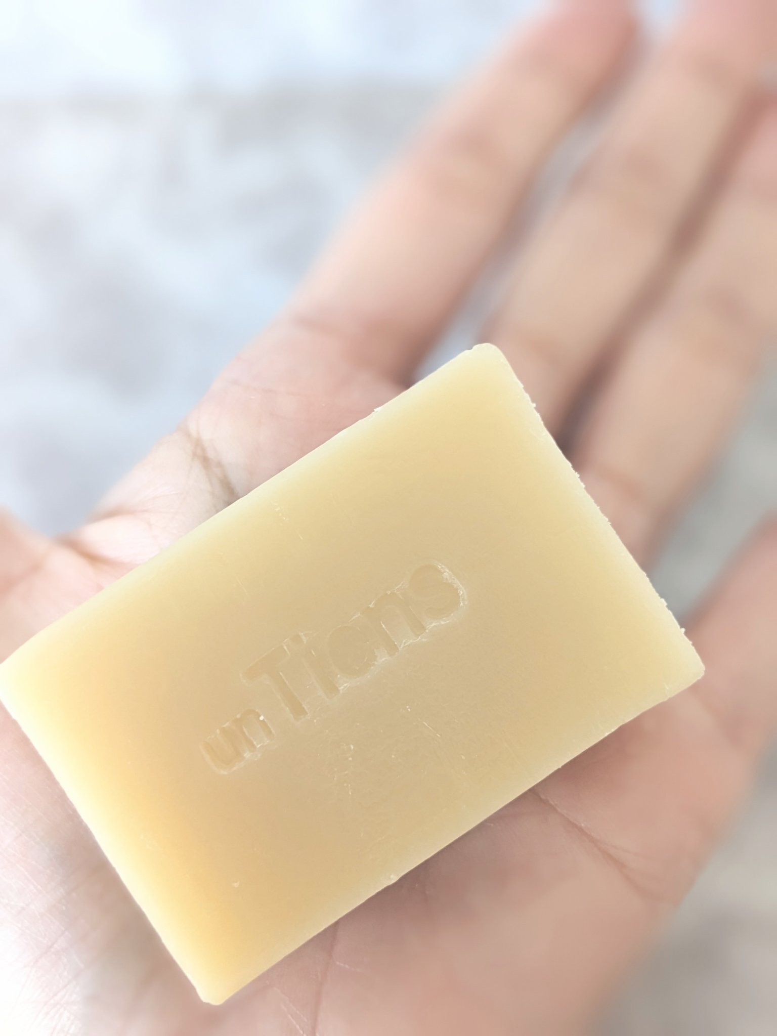 手作り洗顔石鹸 アンティアン クイーン オブ ソープ 「ラベンダーハニー」/アンティアン/洗顔石鹸を使ったクチコミ（3枚目）