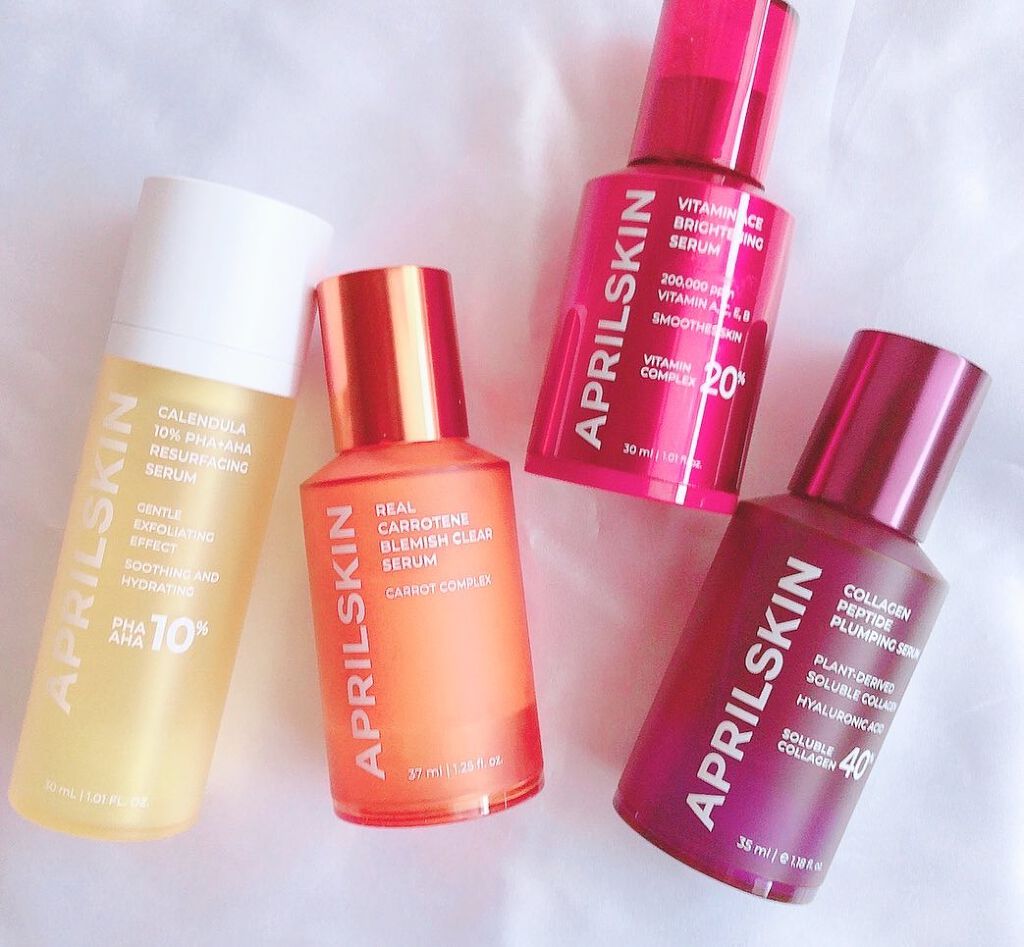 リアルカレンデュラ10%PHA+AHAセラム/APRILSKIN/美容液を使ったクチコミ（1枚目）