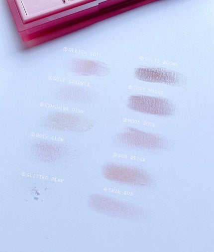 ベターザンパレット/rom&nd/アイシャドウパレットを使ったクチコミ(3枚目)