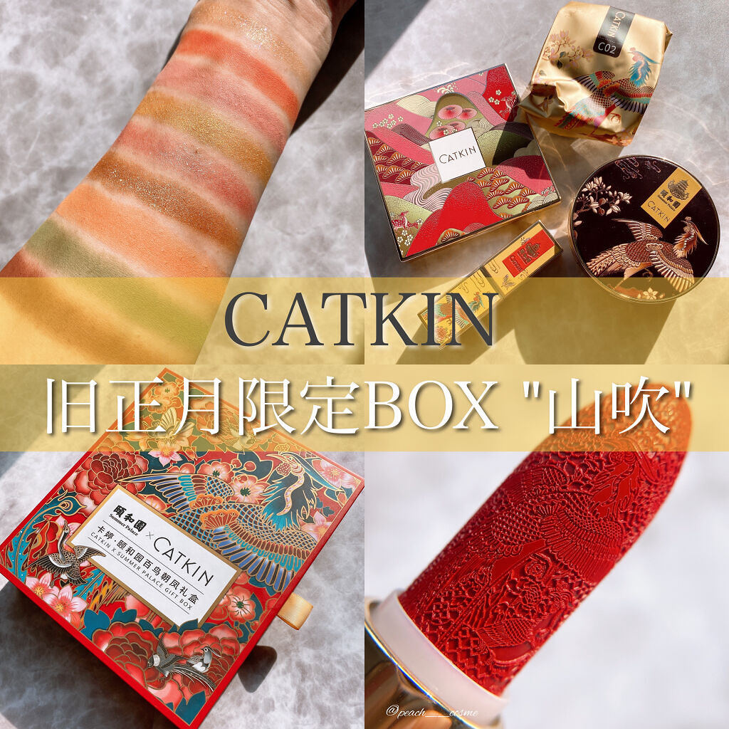 長相思シリーズ 9色アイシャドウパレット/CATKIN/アイシャドウパレットを使ったクチコミ（1枚目）