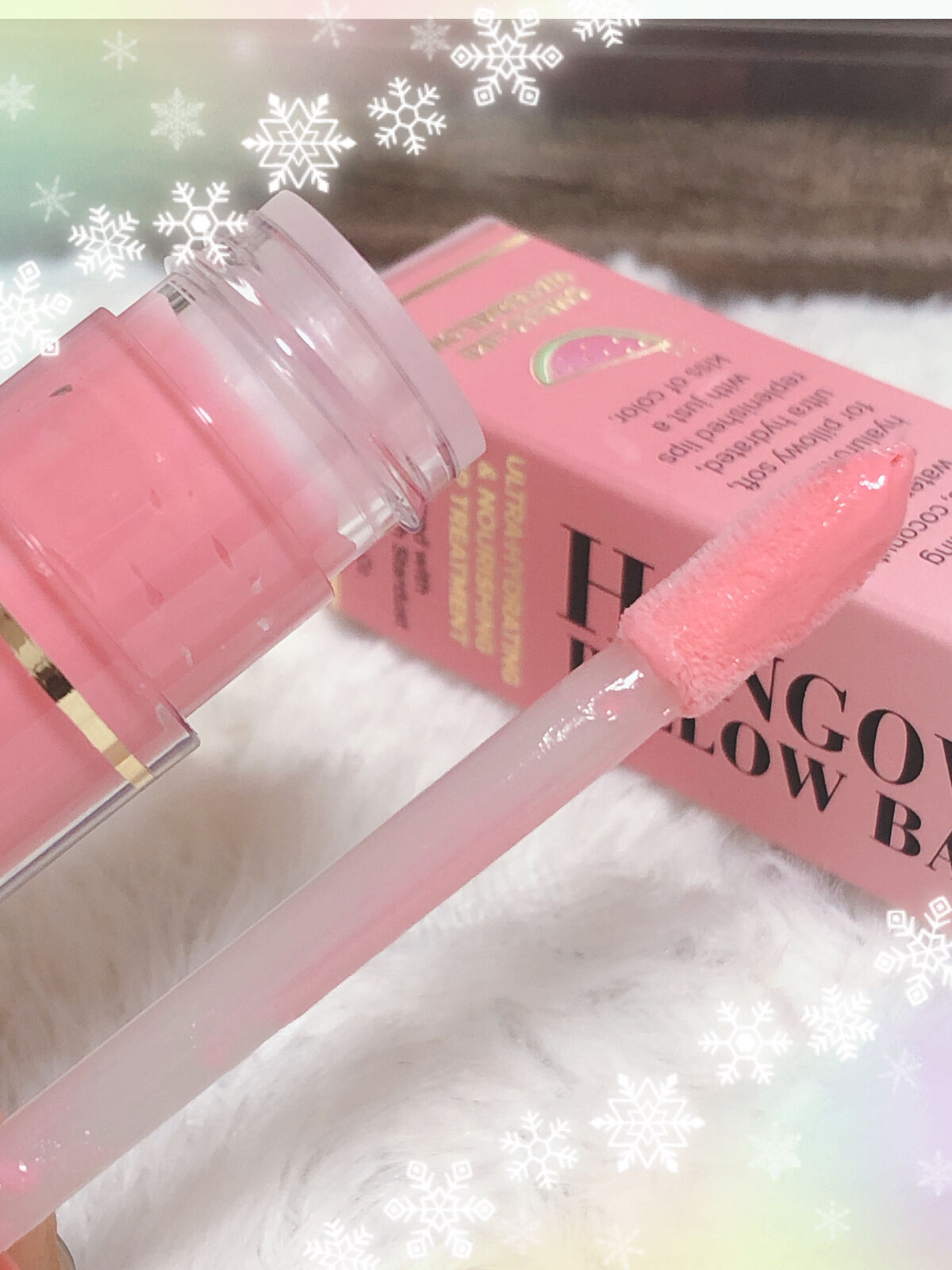 ～トゥー フェイスド ハングオーバー～ ピロー バーム リップ トリートメント/Too Faced/リップ美容液を使ったクチコミ（3枚目）