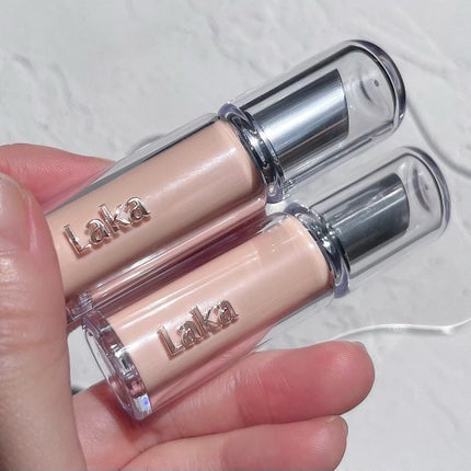 ボンディンググロウリップスティック/Laka/口紅を使ったクチコミ(6枚目)