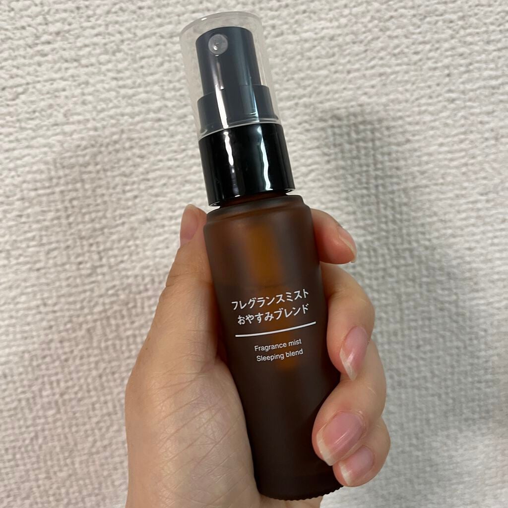 フレグランスミスト おやすみブレンド/無印良品/香水(その他)を使ったクチコミ(1枚目)