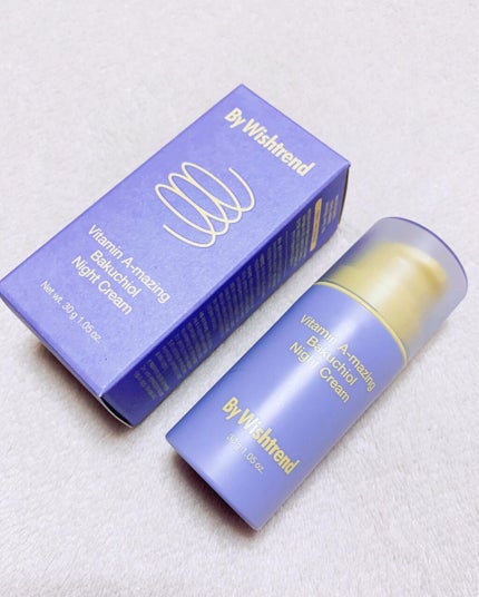 ビタミンA-mazingバクチオールナイトクリーム/By Wishtrend/フェイスクリームを使ったクチコミ(1枚目)