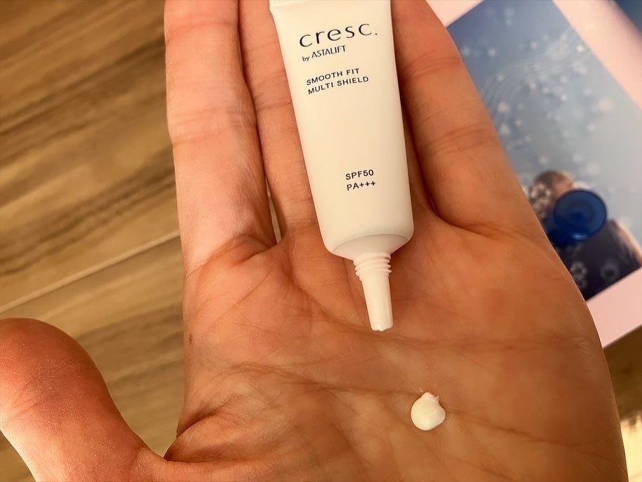 スムースフィット マルチシールド/cresc. by ASTALIFT/化粧下地を使ったクチコミ(2枚目)