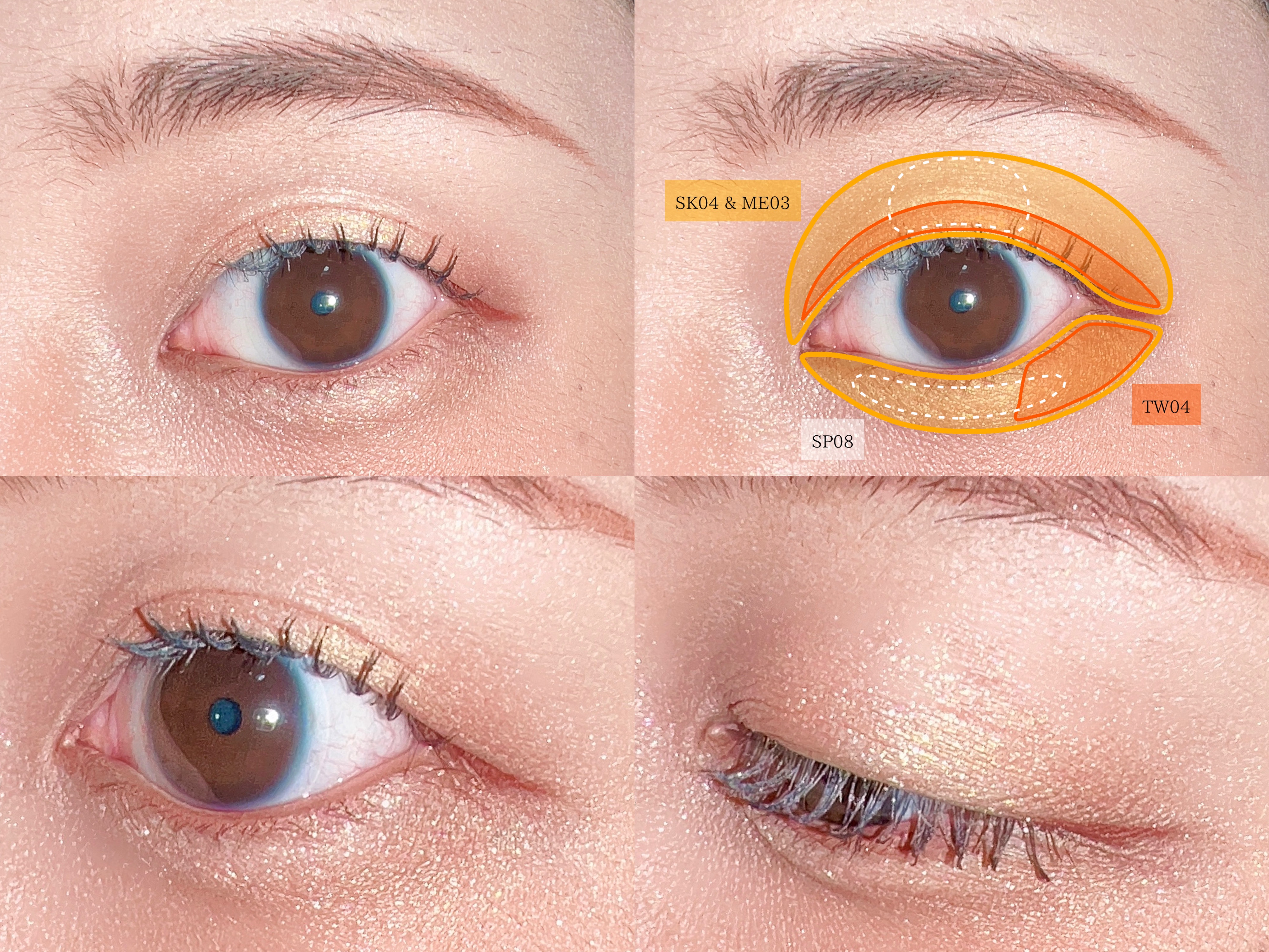 マルチカラーバリエーション メタリック ME03/チャコット・コスメティクス/単色アイシャドウを使ったクチコミ（3枚目）