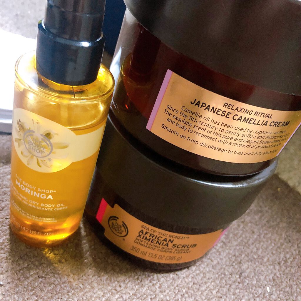 アフリカン ソフトニングボディスクラブ/THE BODY SHOP/ボディスクラブを使ったクチコミ（1枚目）