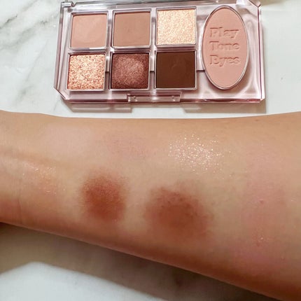 プレイトーンアイパレット/ETUDE/アイシャドウパレットを使ったクチコミ(3枚目)