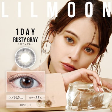 LIL MOON 1day/LIL MOON/ワンデー（１DAY）カラコンを使ったクチコミ（5枚目）