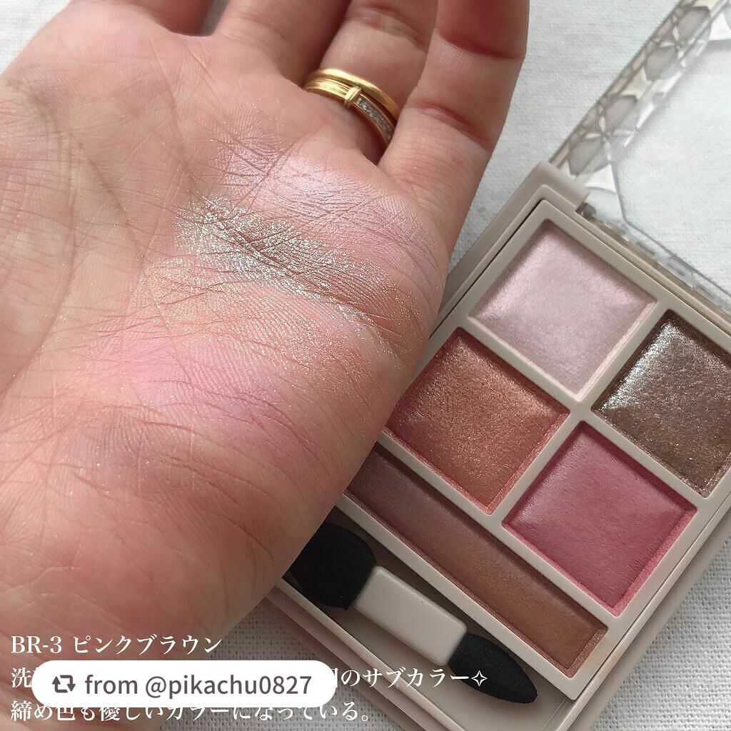 パノラマデザイン アイパレット/Visée/アイシャドウパレットを使ったクチコミ(5枚目)