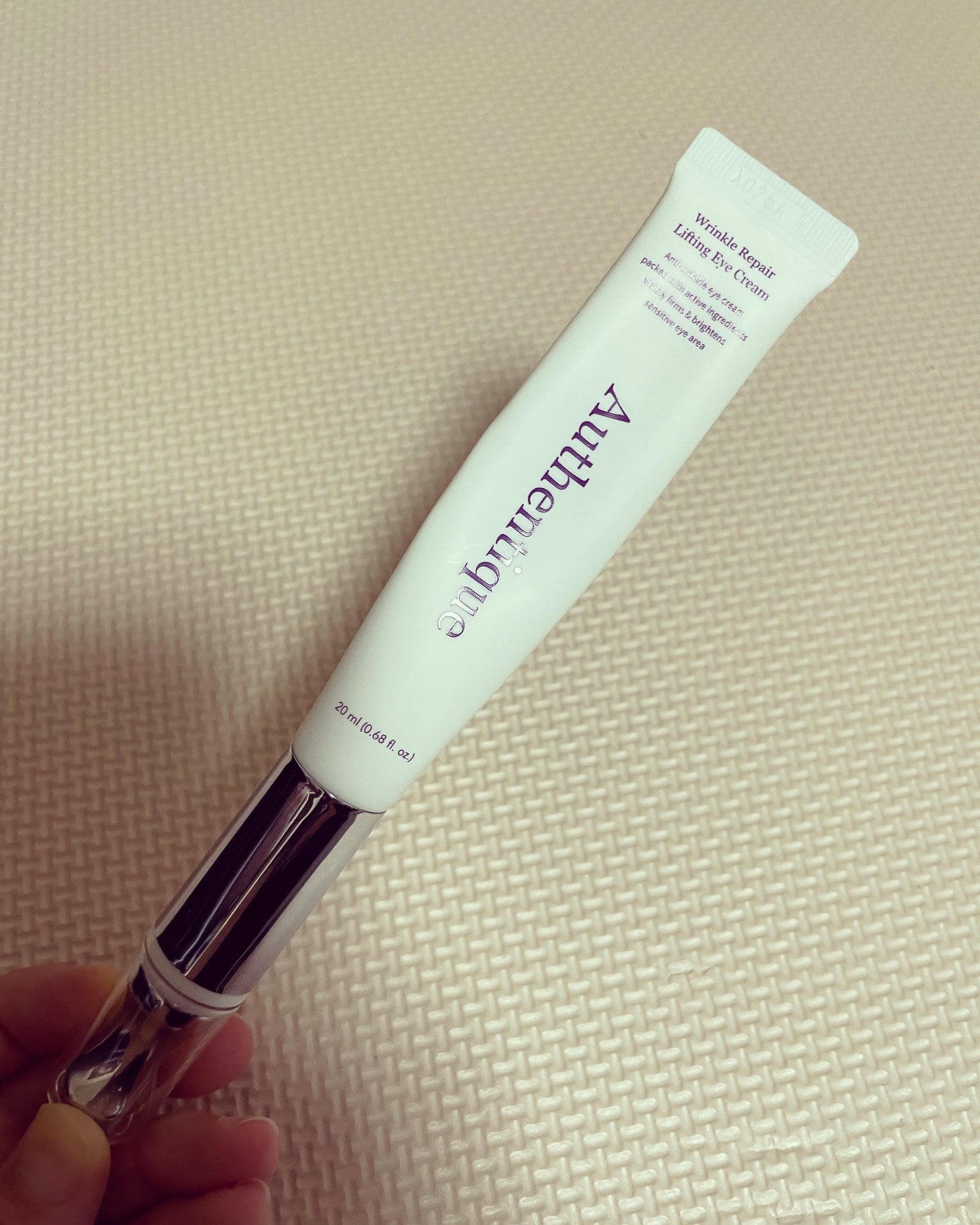 AUTHENTIC A.T.Q リンクル アイクリーム/AUTHENTIC/アイケア・アイクリームを使ったクチコミ(1枚目)