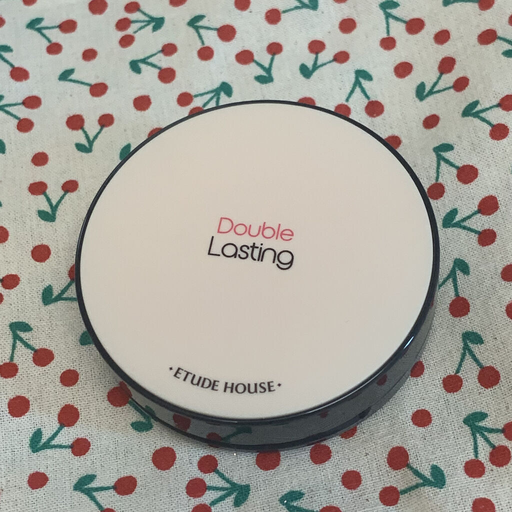 ダブルラスティング クッション ニュートラルバニラ/ETUDE/クッションファンデーションを使ったクチコミ（1枚目）