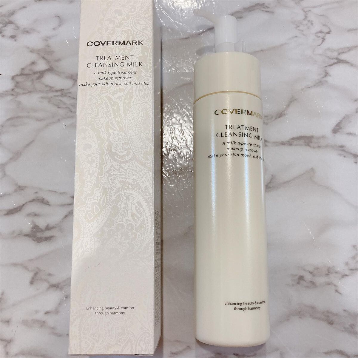 トリートメント クレンジング ミルク/COVERMARK/ミルククレンジングを使ったクチコミ(1枚目)