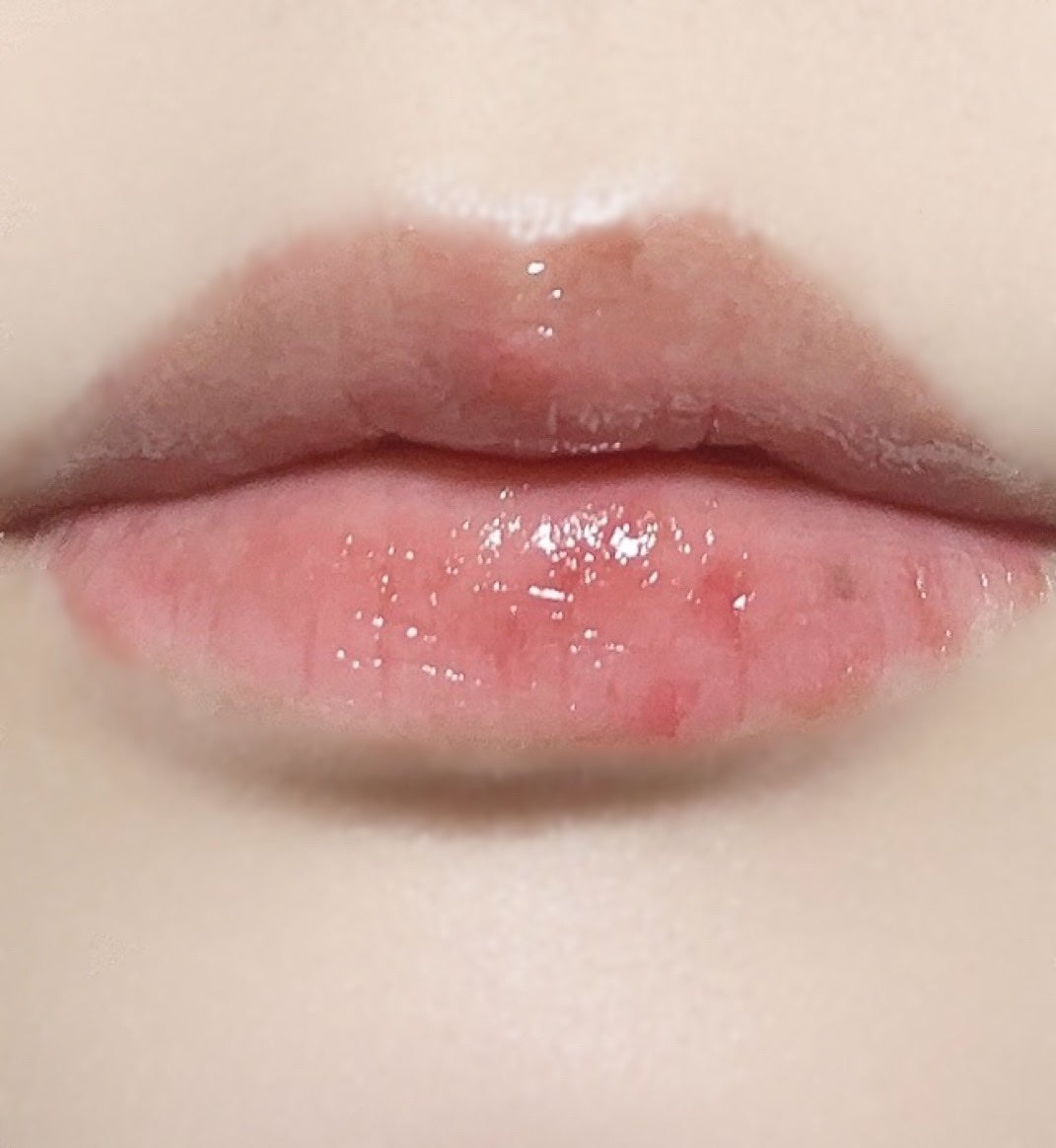 グラッシーボムティント/&nd by rom&nd/リップティントを使ったクチコミ(5枚目)