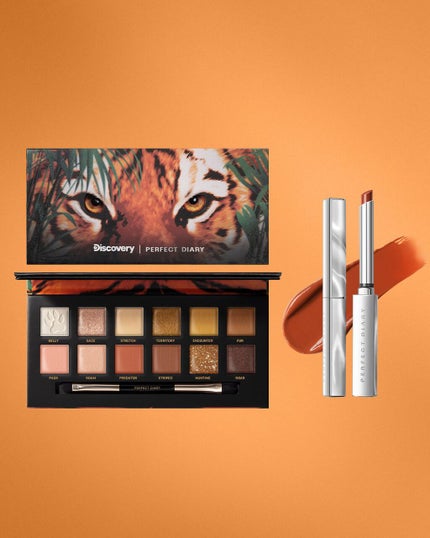 エクスプローラ12色 動物アイシャドウパレット/PERFECT DIARY/アイシャドウパレットを使ったクチコミ(1枚目)