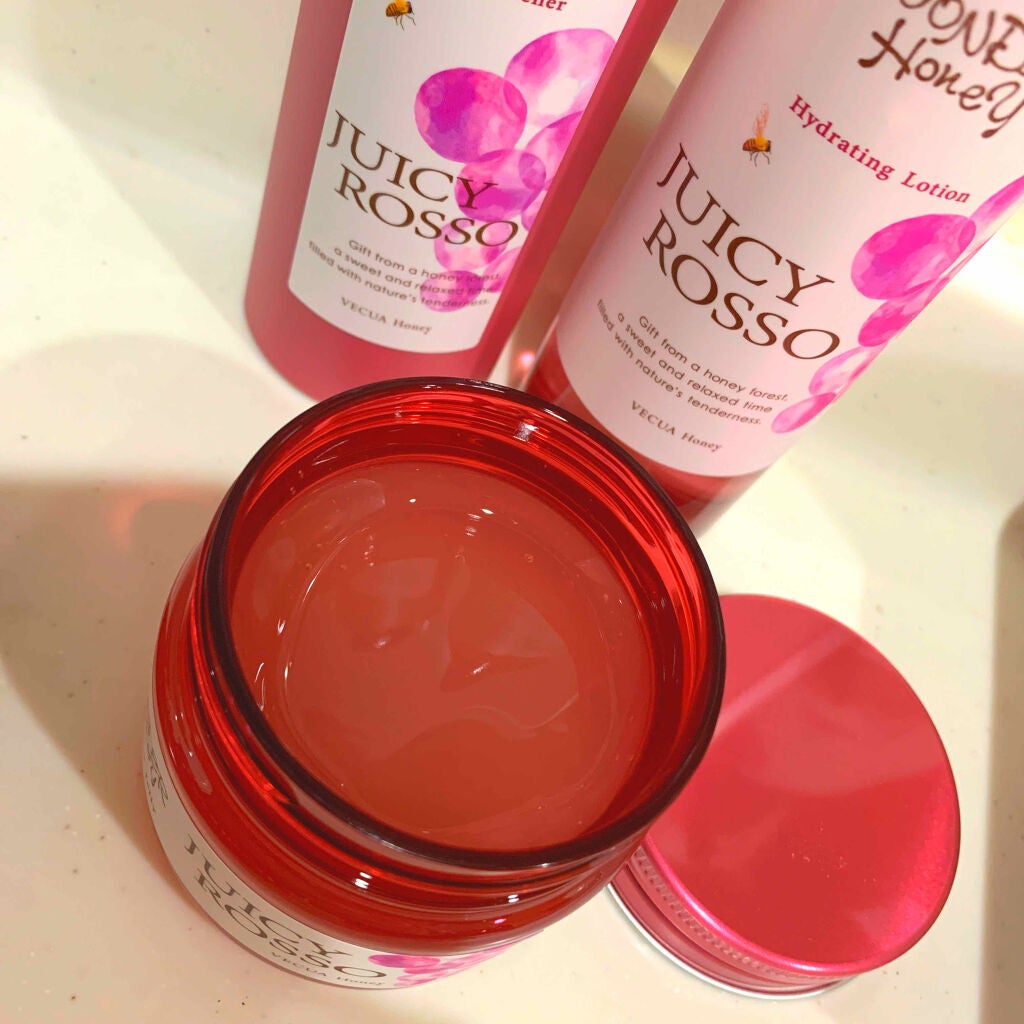 ワンダーハニー ジューシーロッソ 潤う化粧水/VECUA Honey/化粧水を使ったクチコミ(2枚目)