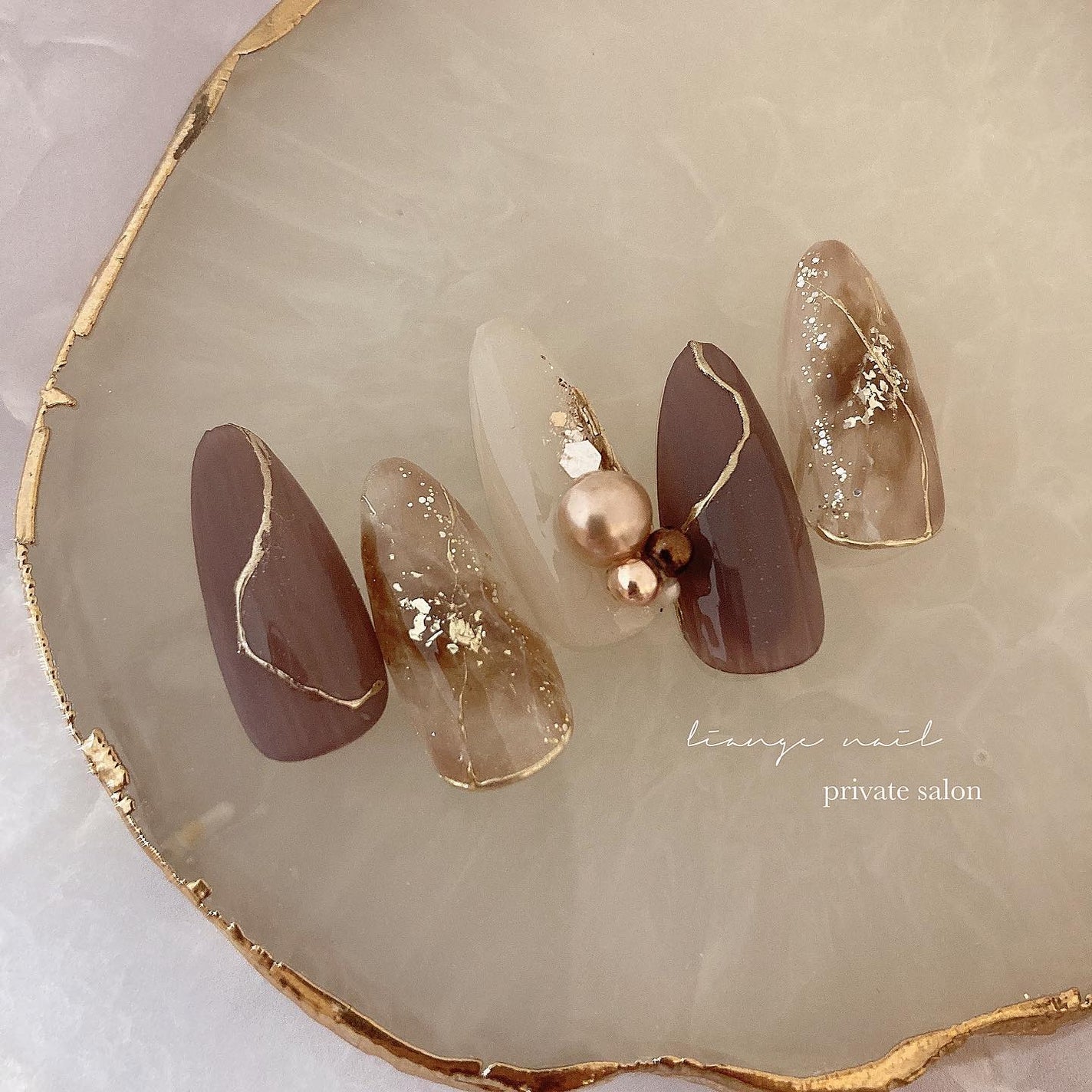 Yuki on LIPS 「.new🍂...使用item↓@rusele__▫︎淡水パール..」(1枚目)