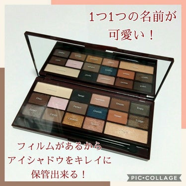 アイラブチョコレート/MAKEUP REVOLUTION/アイシャドウパレットを使ったクチコミ（2枚目）