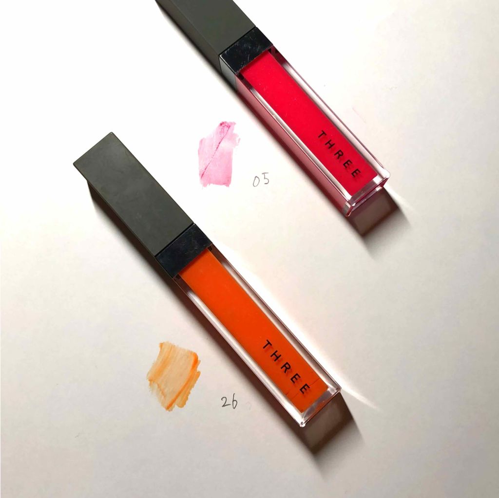 シマリング リップジャム/THREE/リップグロスを使ったクチコミ（1枚目）
