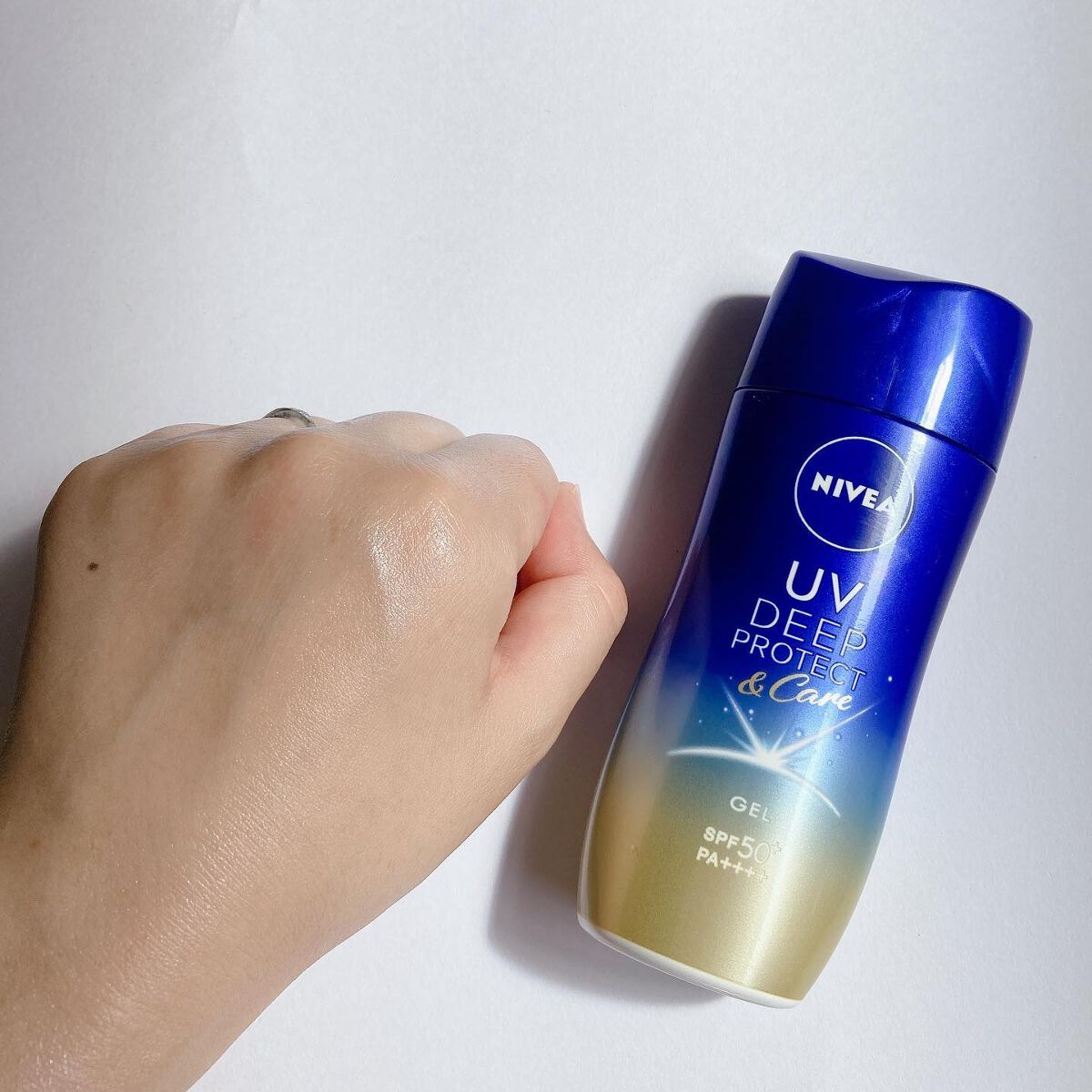 ニベアUV ディープ プロテクト&ケア ジェル/ニベア/日焼け止めジェルを使ったクチコミ(4枚目)
