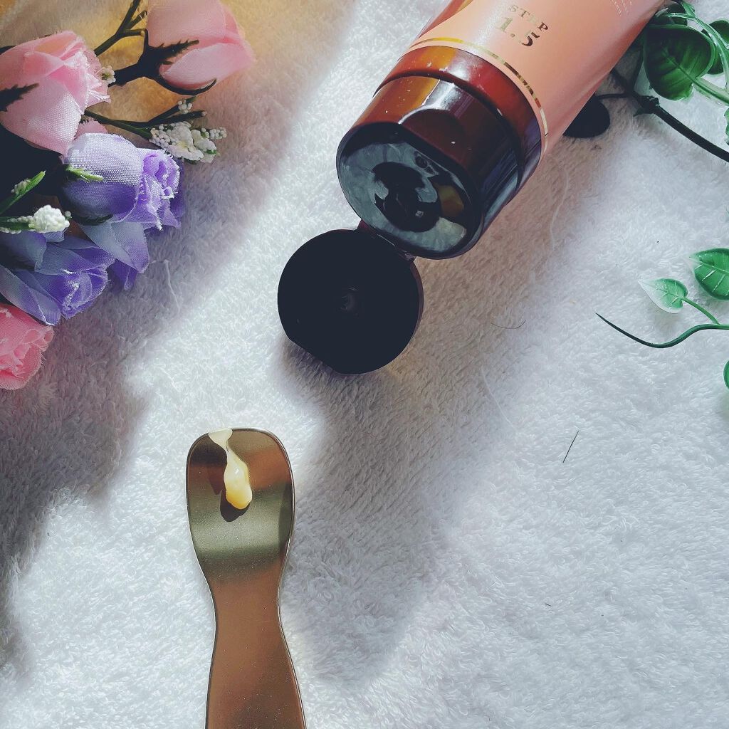 &honey  Creamy EXダメージリペアヘアパック1.5/&honey/ヘアマスク・ヘアパックを使ったクチコミ（3枚目）