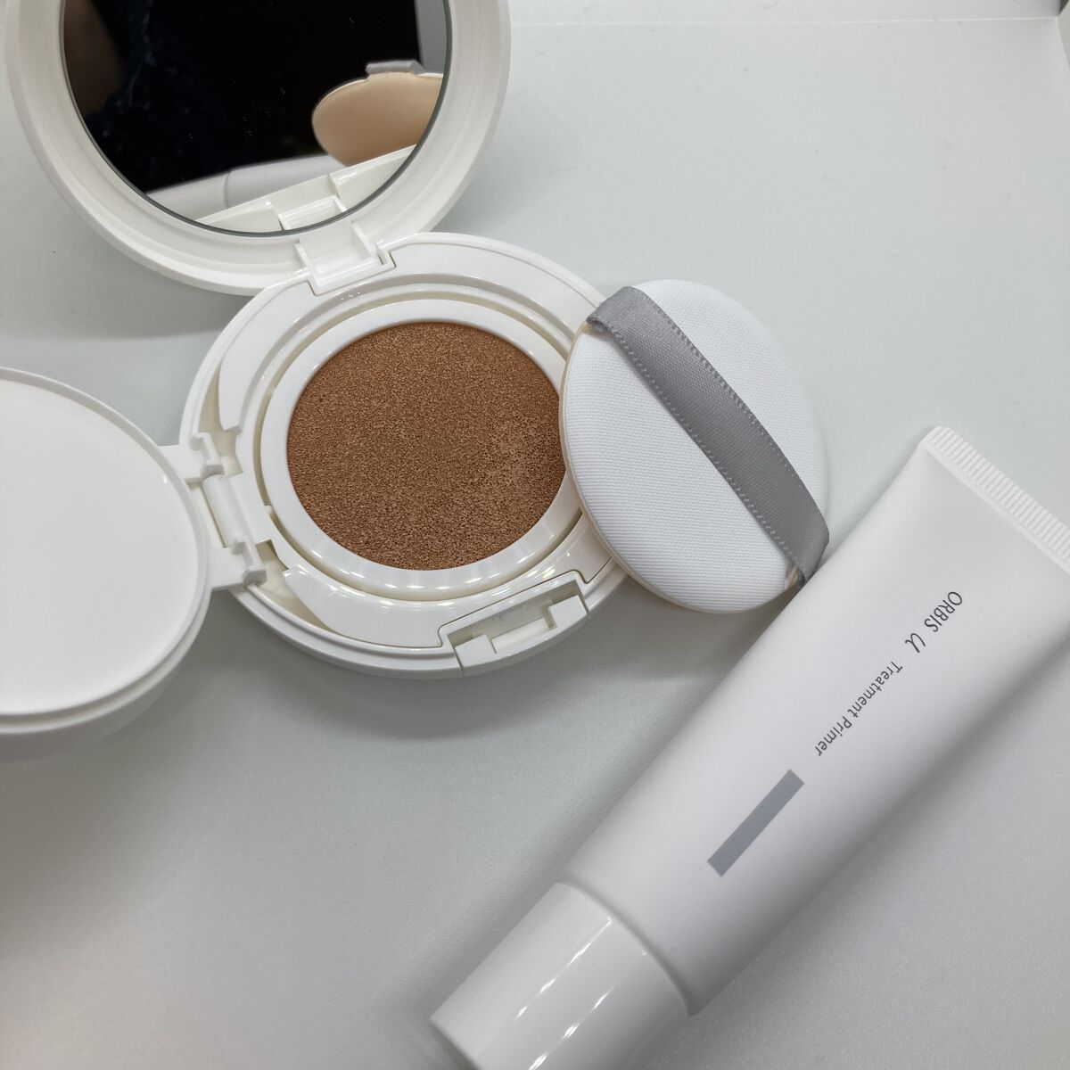 オルビスユー トリートメントクッションファンデーション ピンクナチュラル 02/オルビス/クッションファンデーションを使ったクチコミ（2枚目）