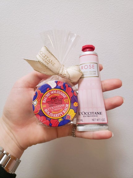 ローズ ハンドクリーム/L'OCCITANE/ハンドクリームを使ったクチコミ(1枚目)