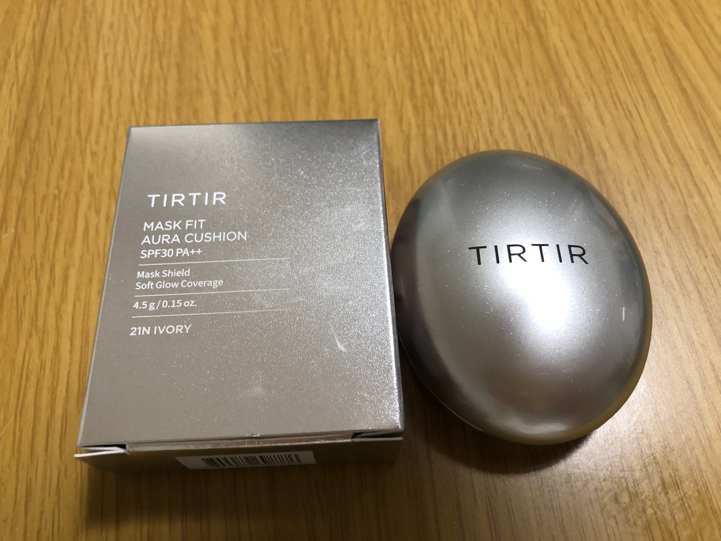 マスクフィットオーラクッション/TIRTIR(ティルティル)/クッションファンデーションを使ったクチコミ(1枚目)