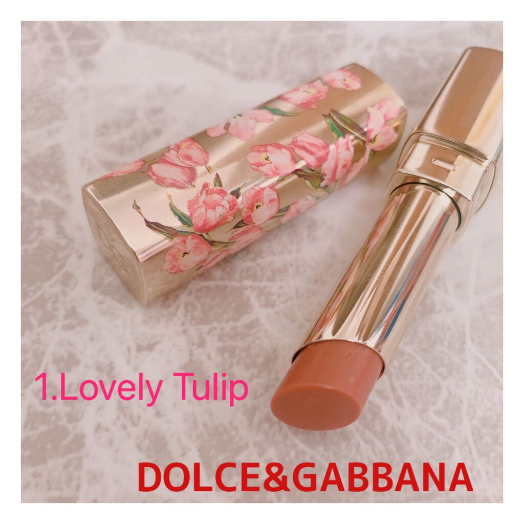 シアーリップス ハイドレーティング ティンティッドリップバーム/DOLCE&GABBANA BEAUTY/リップバームを使ったクチコミ(1枚目)