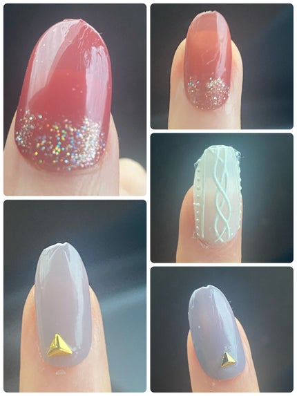 ムードペブルネイル/rom&nd/マニキュアを使ったクチコミ(3枚目)