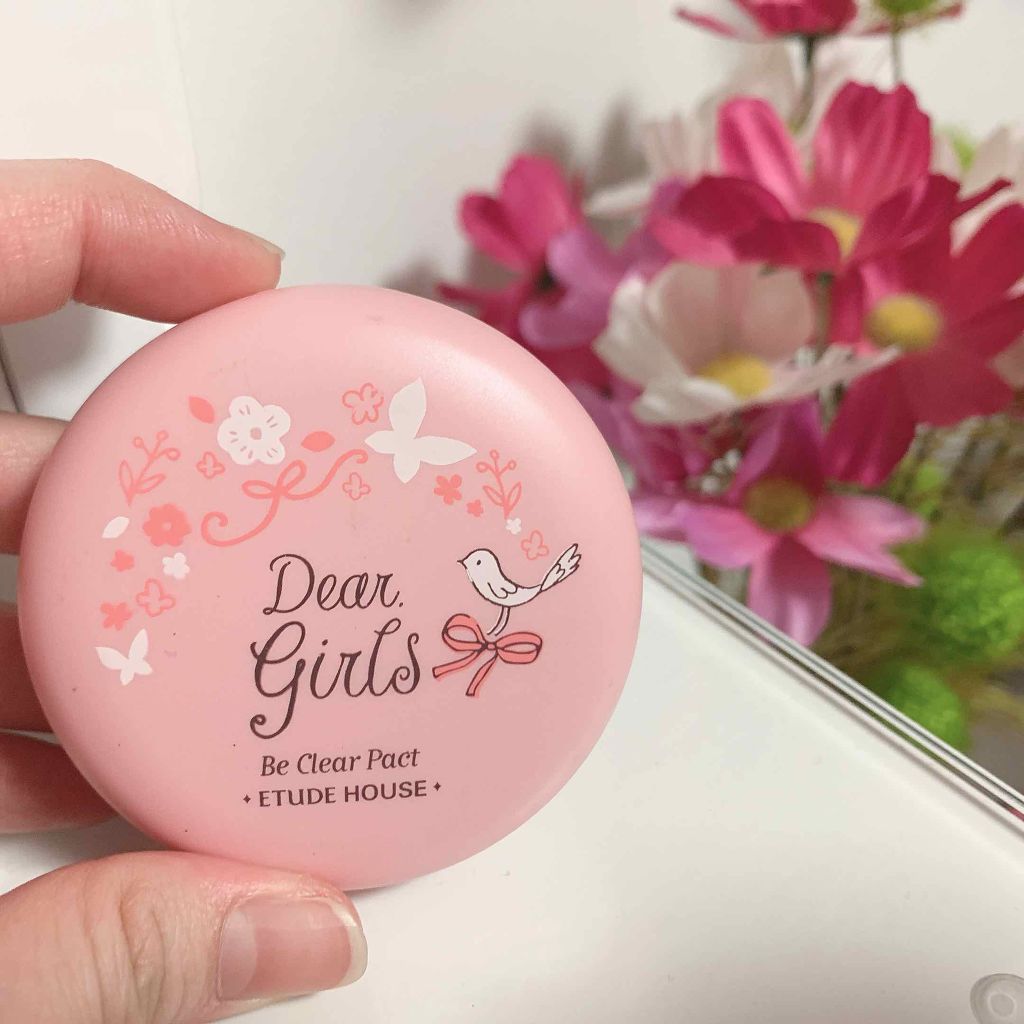 ディア ガールズ クリアーパクト/ETUDE/プレストパウダーを使ったクチコミ(1枚目)