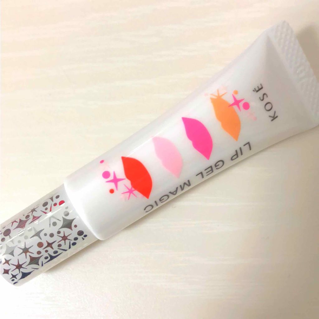 リップ ジェル マジック/コーセーコスメニエンス/リップグロスを使ったクチコミ（1枚目）