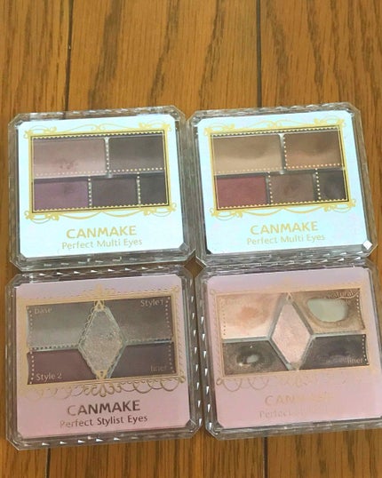 【旧品】パーフェクトスタイリストアイズ/キャンメイク/アイシャドウパレットを使ったクチコミ(1枚目)
