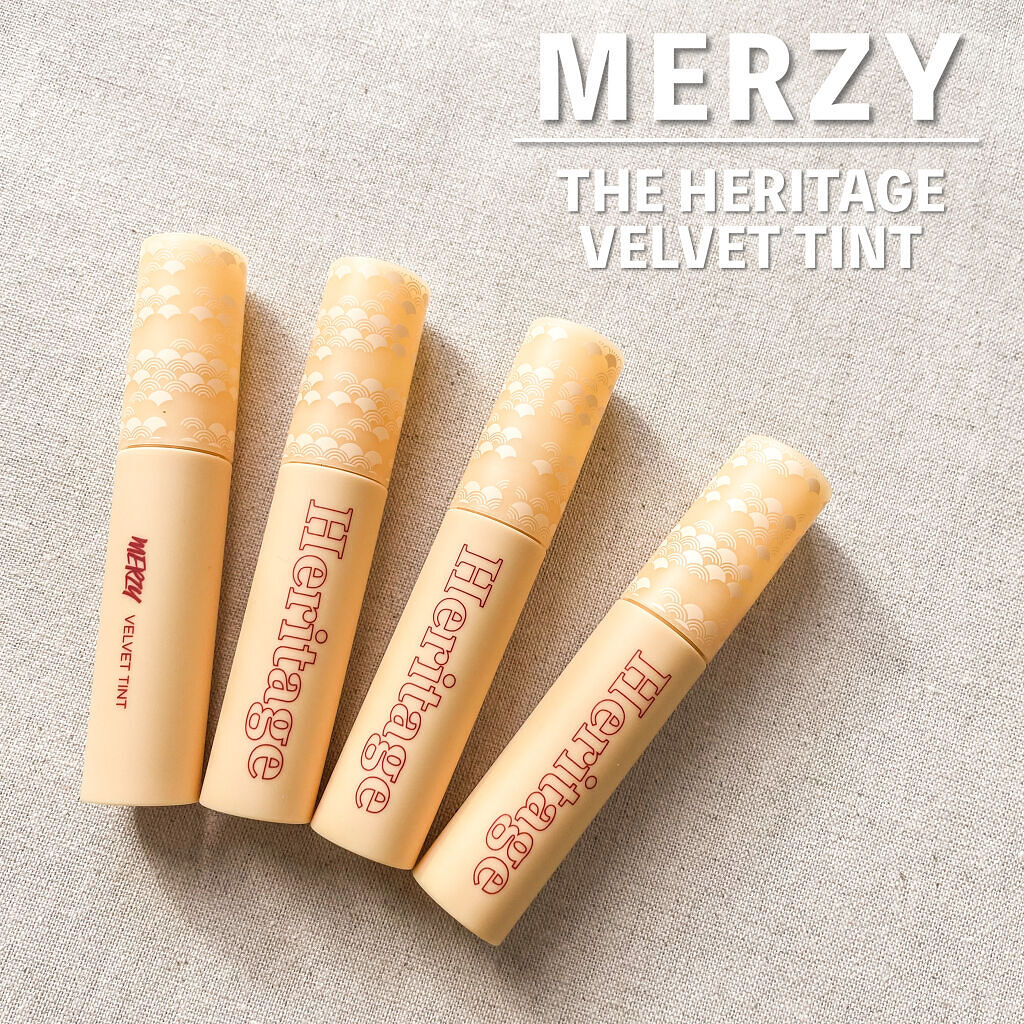 ザ ヘリテージ ベルベット ティント/MERZY/リップティントを使ったクチコミ（1枚目）