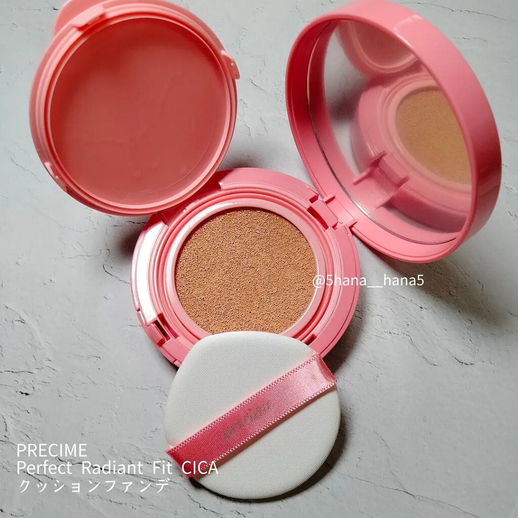 PERFECT RADIANT FIT CICAクッションファンデ/PRECIME/クッションファンデーションを使ったクチコミ(1枚目)