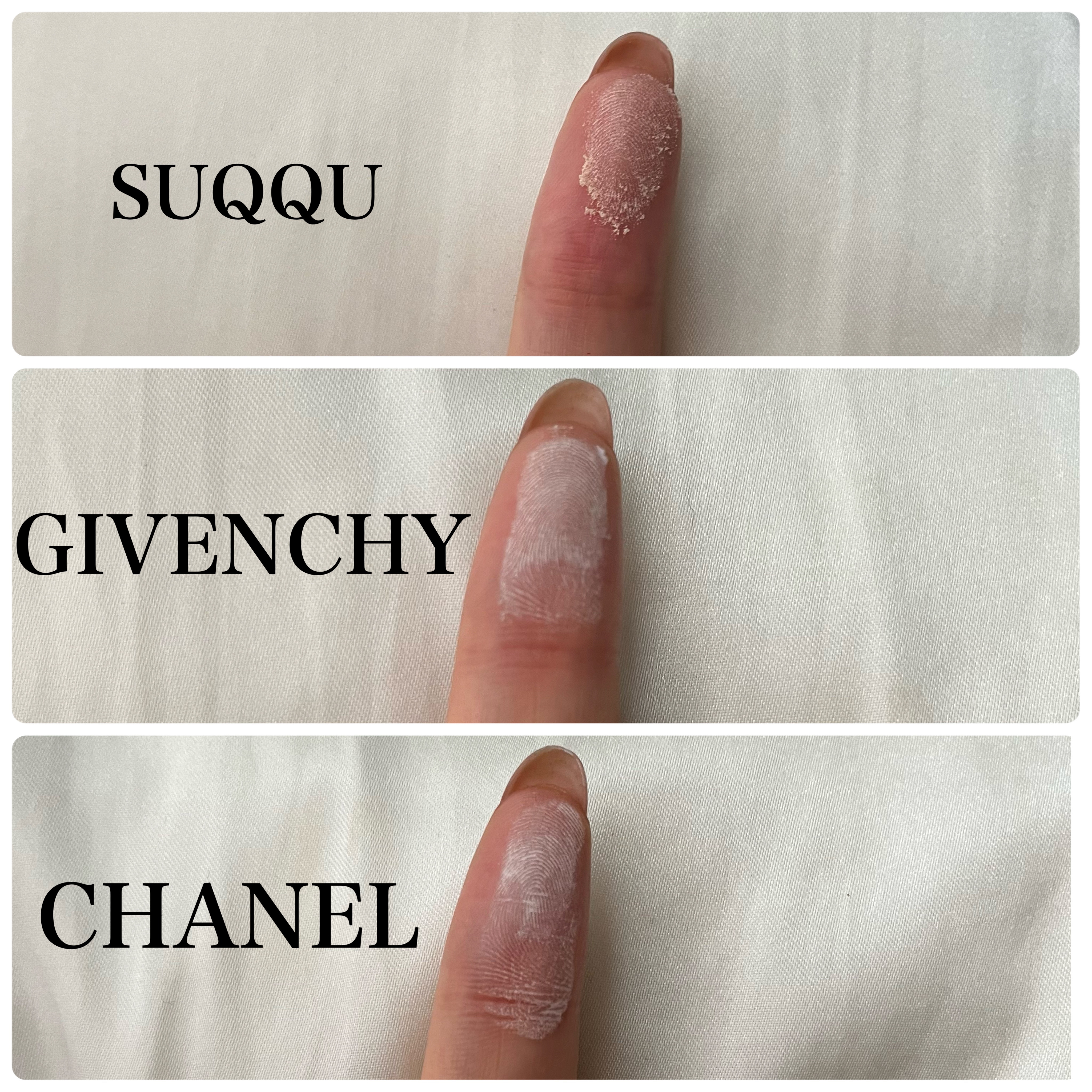 あなたはどっち派？GIVENCHY・SUQQU・CHANELのルースパウダーを徹底
