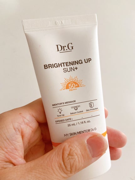 ブライトニングアップサンプラス/Dr.G/日焼け止めクリームを使ったクチコミ(1枚目)