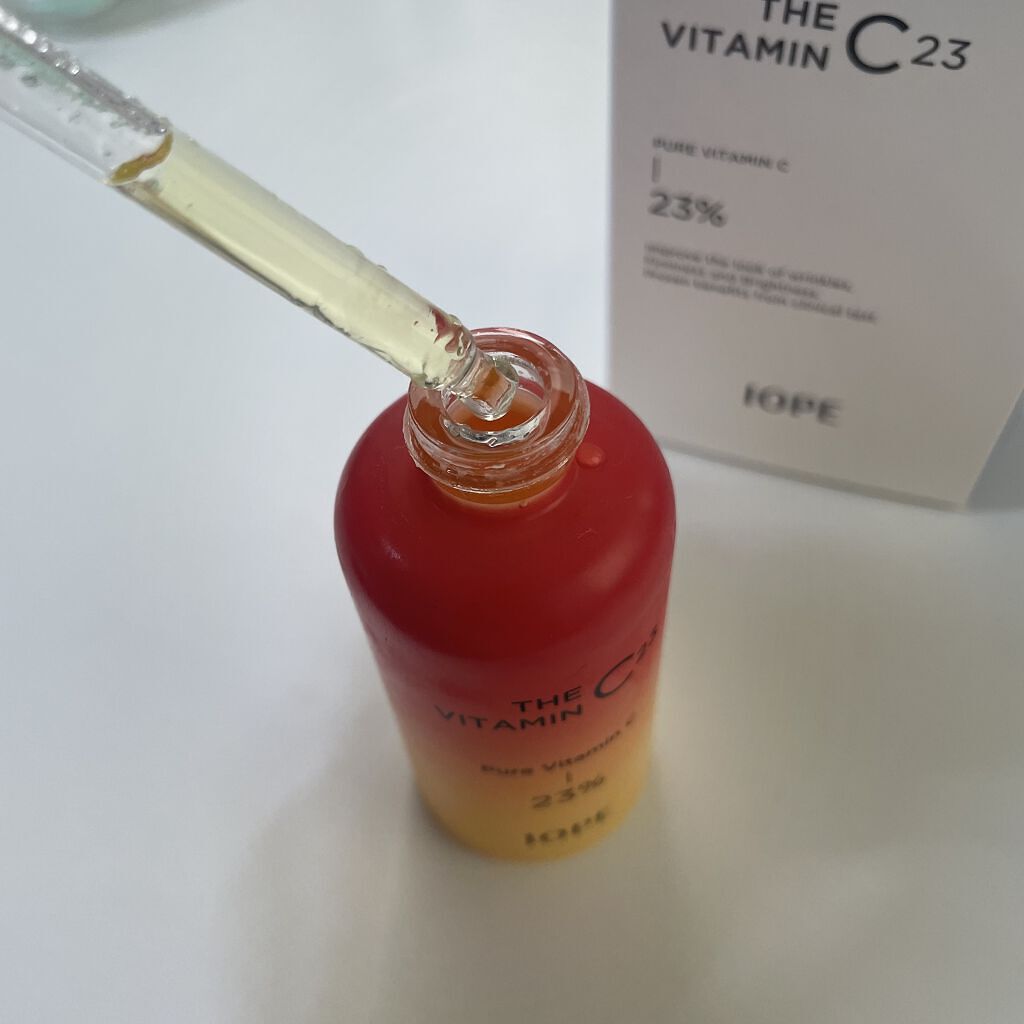 ザビタミンC23/IOPE/美容液を使ったクチコミ（3枚目）