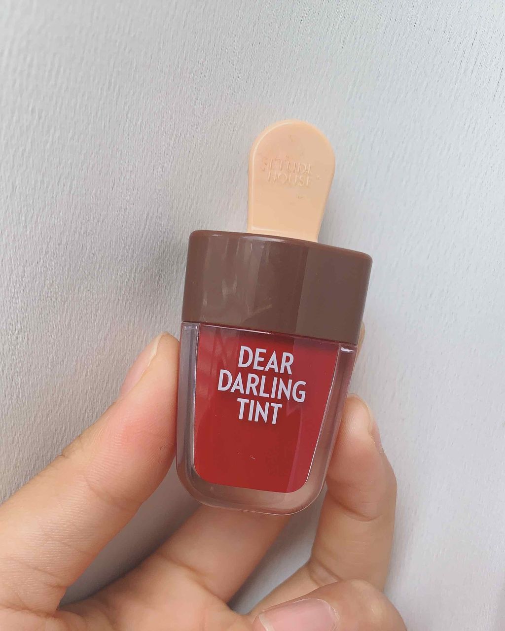 ディアダーリン ウォータージェルティント (アイスティント)/ETUDE/口紅を使ったクチコミ(1枚目)