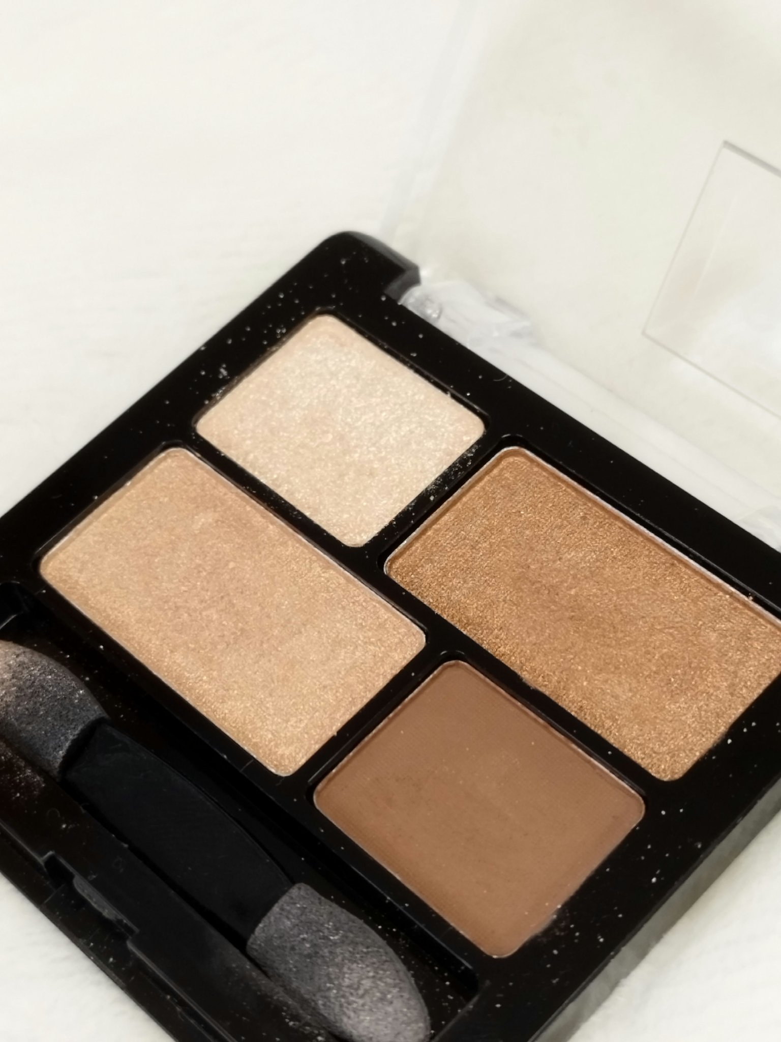 リラクシーアイシャドウ 01/GENE TOKYO/アイシャドウパレットを使ったクチコミ（2枚目）