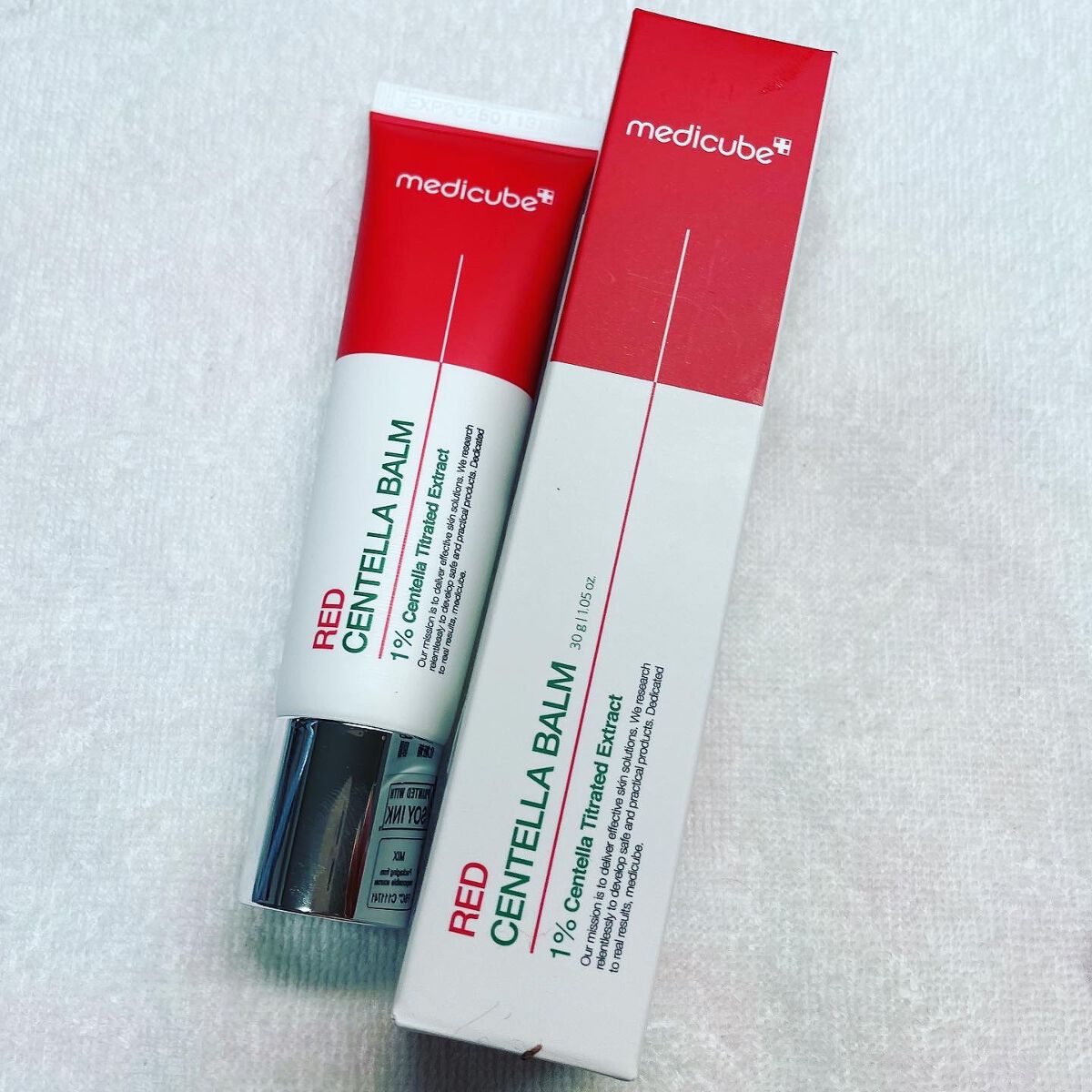レッドシカバーム/MEDICUBE/フェイスクリームを使ったクチコミ（1枚目）