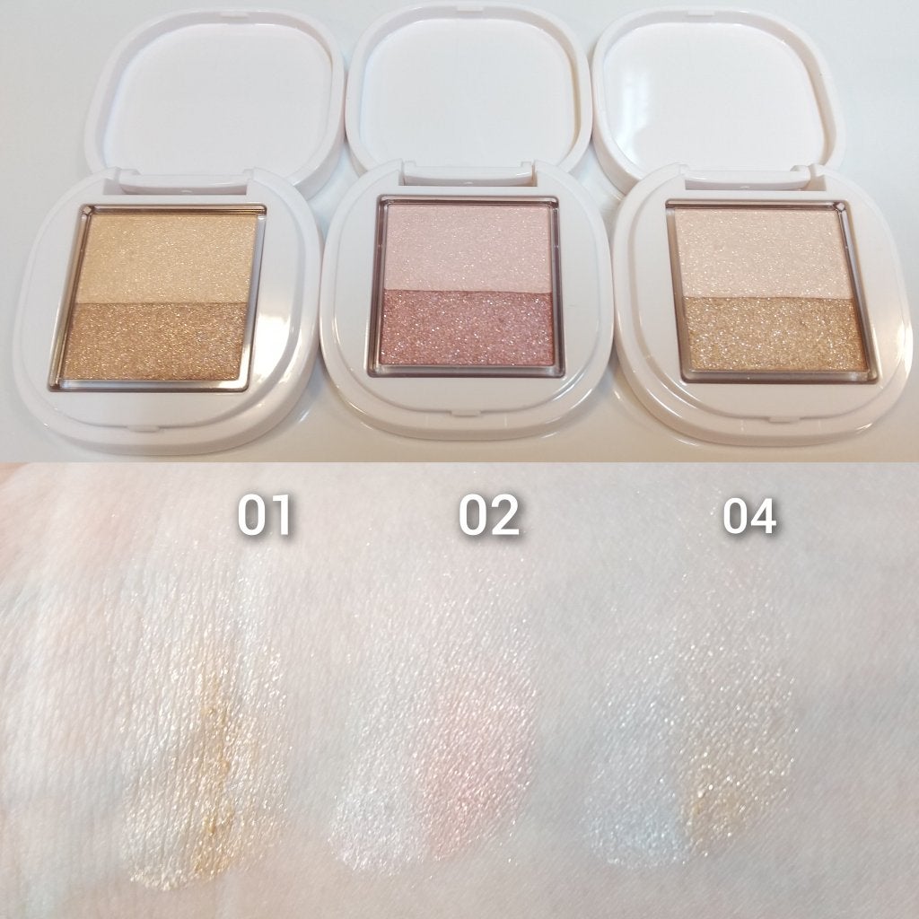 アイカラー/media luxe/アイシャドウパレットを使ったクチコミ(2枚目)