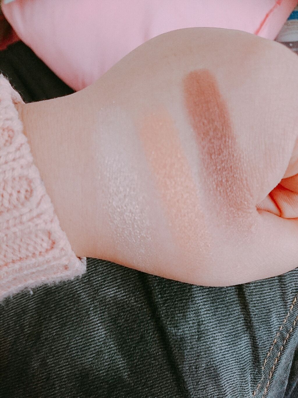 トーンアップアイシャドウ/CEZANNE/アイシャドウパレットを使ったクチコミ(2枚目)